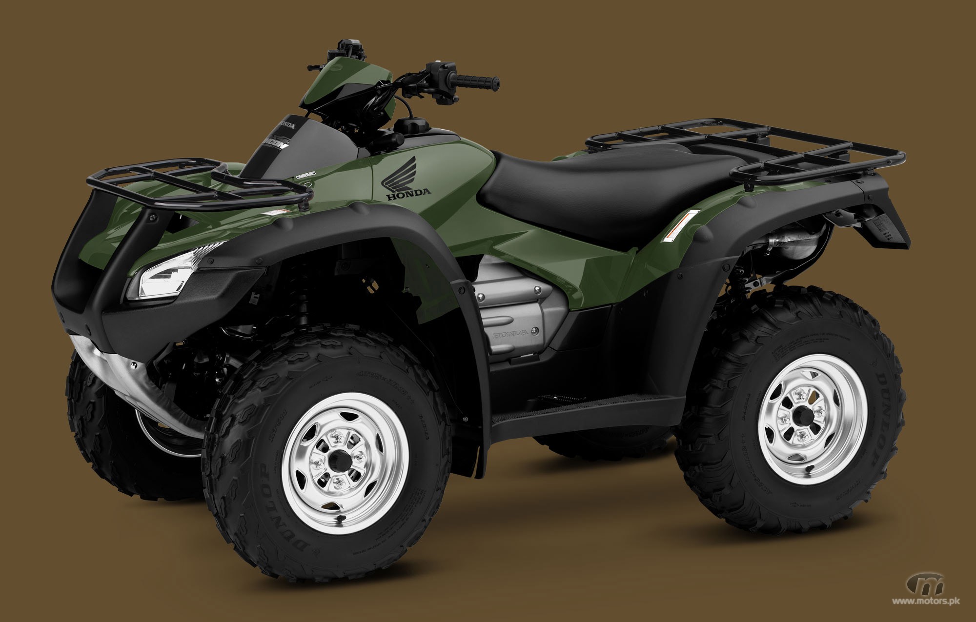 honda rincon 2012 green